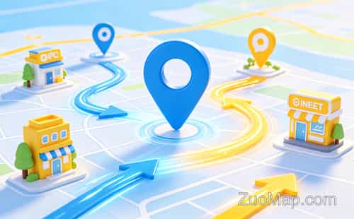 全国客户分布图新视角,精准地图标注洞见市场格局