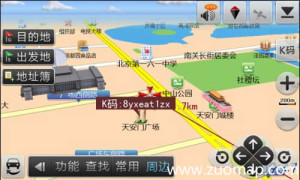 凯立德地图标注