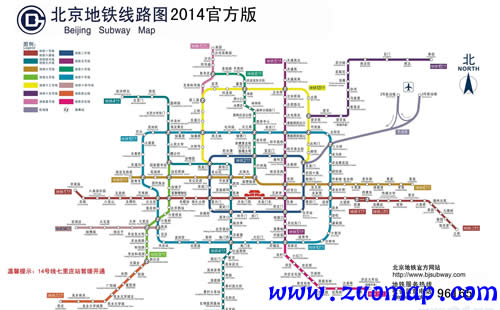 北京地铁一号线年内将设3d地图标注