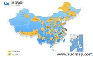 腾讯地图标注