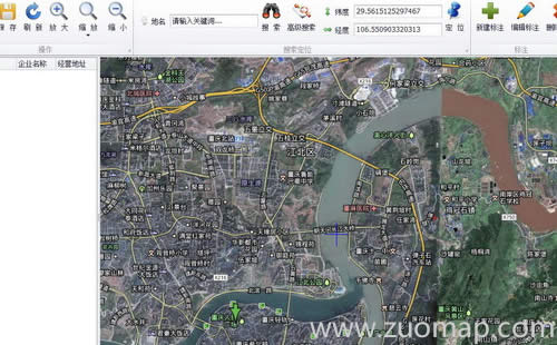 长沙县电子地图标注商户信息与诚信记录?