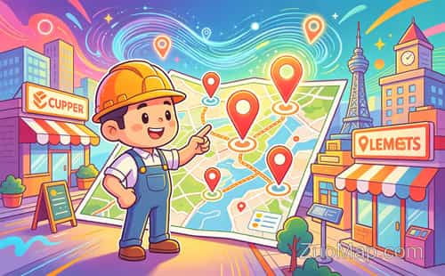 餐馆老板亲测:地图慧标注一键搞定所有地图标注,省心又高效