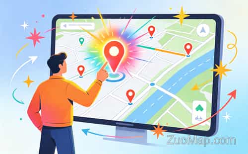旅行中的红框谜题：地图如何用视觉巧思标注重点之地？