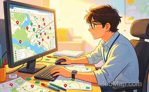 翻看自驾游手绘地图，发现标注红圈蓝线竟比导航更有温度