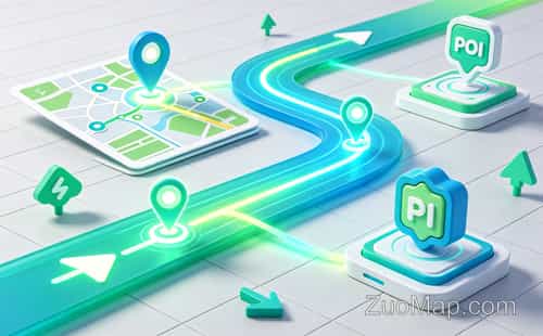 探索陌生城市的秘密：地图标注点如暗号般指引人间烟火